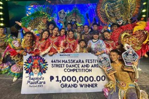 7 villages to vie for P1-M top prize in MassKara street dance tilt