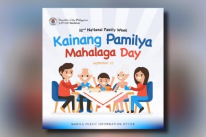 Manila LGU shortens work hours for ‘Kainang Pamilya Mahalaga Day’