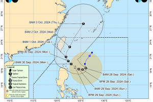 ‘Julian’ intensifies into tropical storm