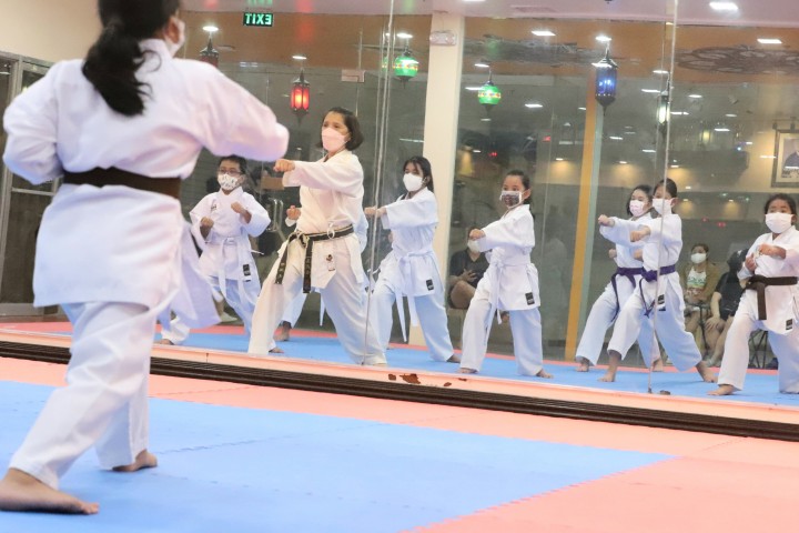 Karate lesson