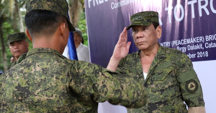 Duterte to resume camp visits with extra precautions | Philippine News ...