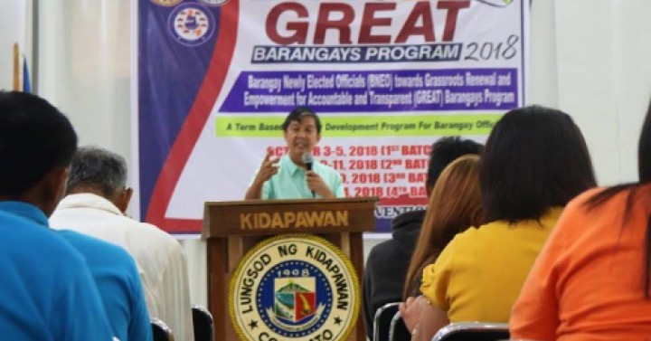 Kidapawan youth, local officials trained on good governance ...