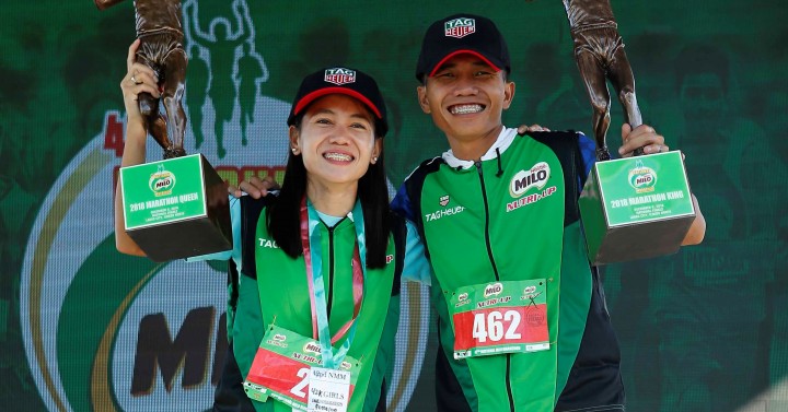 Tabal, Poliquit rule MILO Marathon | Philippine News Agency