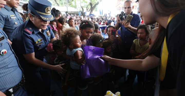 Bag Of Goods From QCPD | Photos | Philippine News Agency