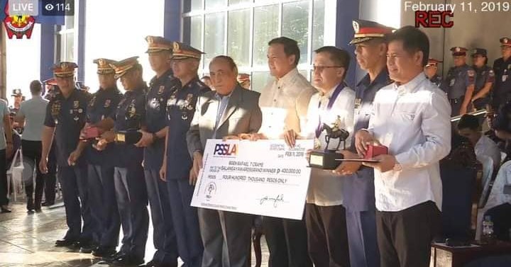 PNP-Bicol bags BGen. Rafael Crame Balangay Awards | Philippine News Agency