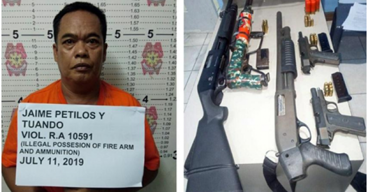 Cops Arrest 2 For Illegal Possession Of Firearms In Cavite Philippine