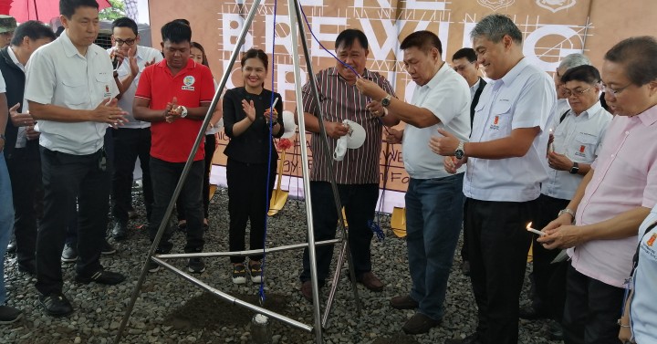 San Miguel breaks ground for new brewery in Pangasinan | Philippine ...