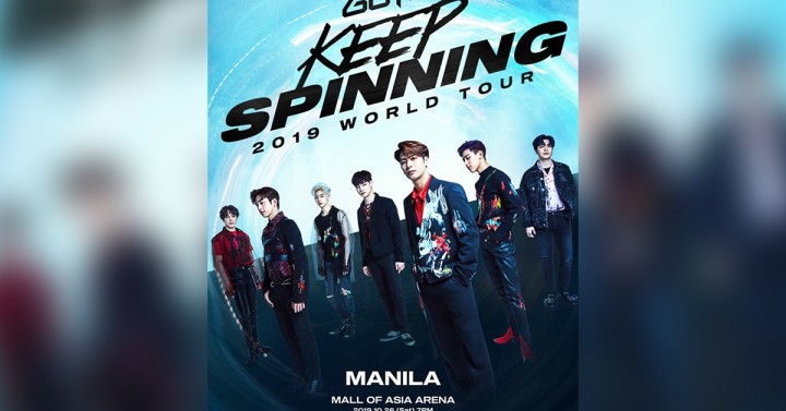 GOT7 Back In Manila For 'Keep Spinning' Tour | Philippine News Agency