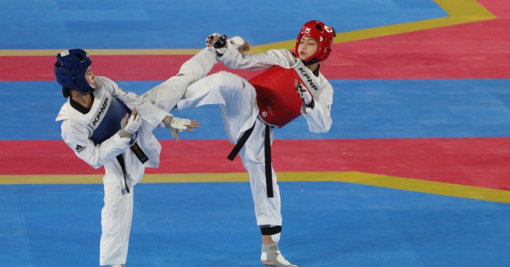 Women's taekwondo -57 kg | Photos | Philippine News Agency
