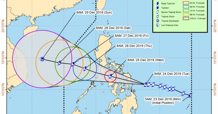 'Ursula' continues to threaten Eastern Visayas | Philippine News Agency