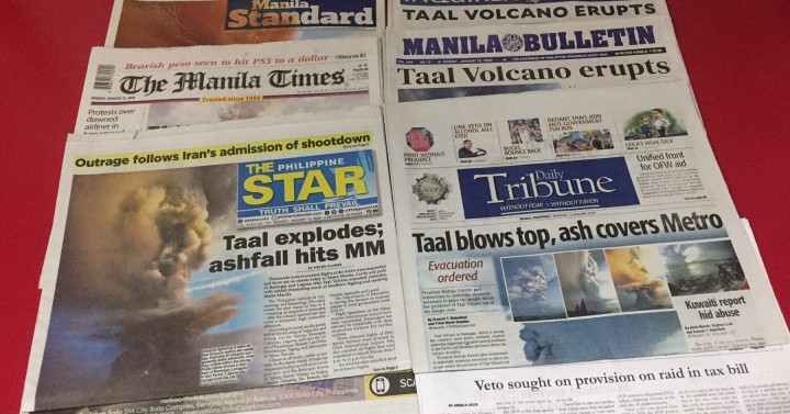 Philippine daily newspapers