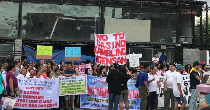Protest greets opening of Pagcor-run casino in GenSan | Philippine News ...