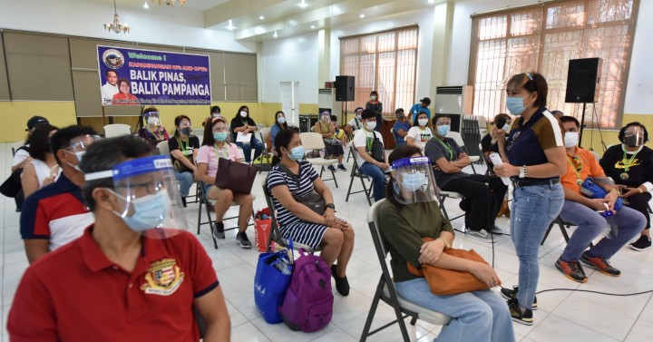 Pampanga program assists 1,919 returning overseas Filipinos ...