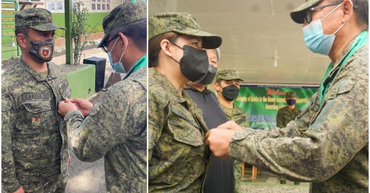 Cebu reservists awarded for Covid-19 duties | Philippine News Agency