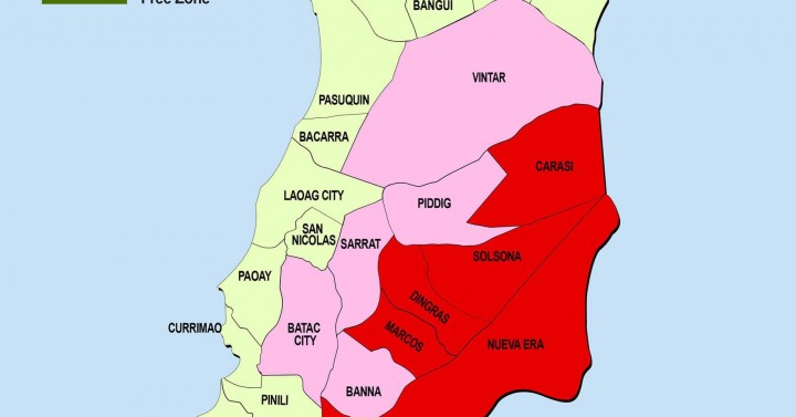 Dingras Ilocos Norte Map Ilocos Norte Loses P40-M To Asf | Philippine News Agency