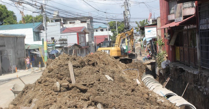 Road and drainage rehab | Photos | Philippine News Agency