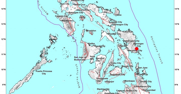 philippine fault line map 2022