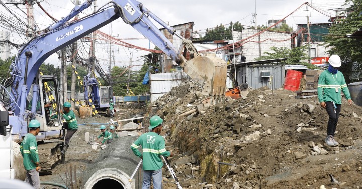 New drainage system | Photos | Philippine News Agency