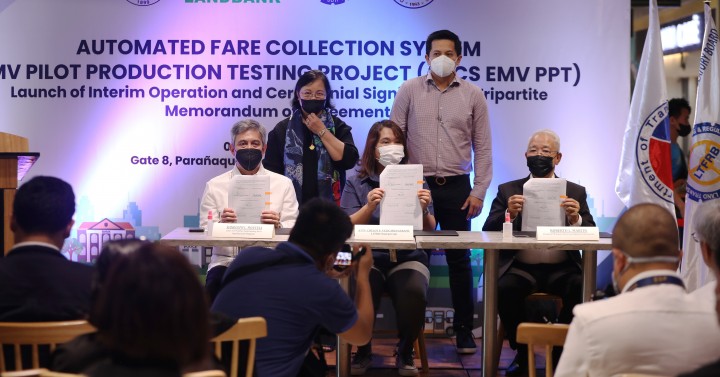 DOTr, Landbank Pilot-test EMV Fare Collection System | Philippine News ...