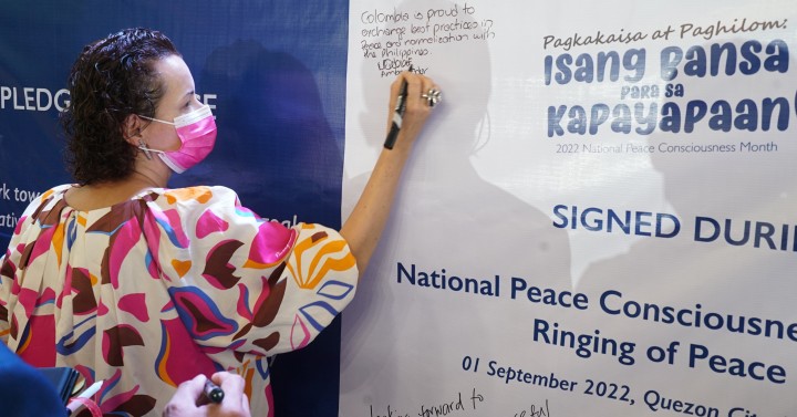 Pledge Of Peace | Photos | Philippine News Agency