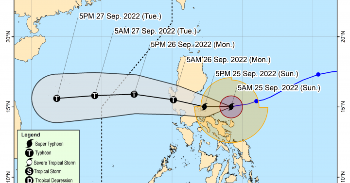 ‘Karding’ Now Super Typhoon; Polillo Islands Under Signal No. 4 ...