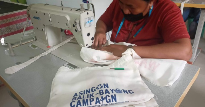 PWDs in Pangasinan town earn from candle, eco bag making | Philippine ...