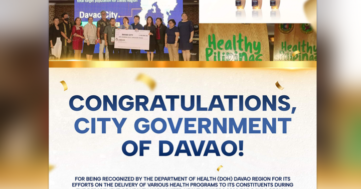 Davao City Bags Regl Award For 100 Vax Coverage Philippine News Agency 4112