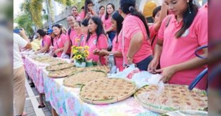 Pangasinan town serves over 2K kilos of native rice cake | Philippine ...