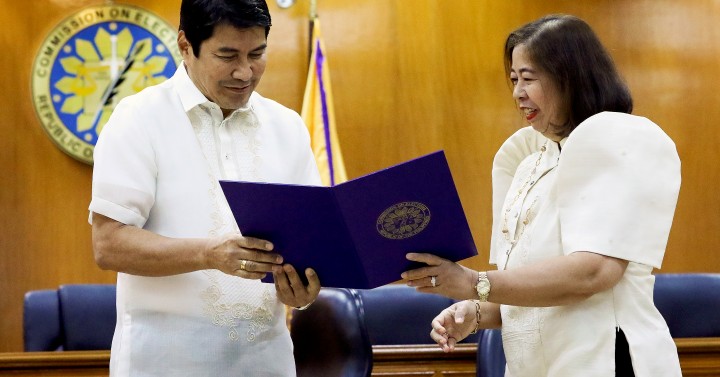 Certificate Of Proclamation Photos Philippine News Agency 9875