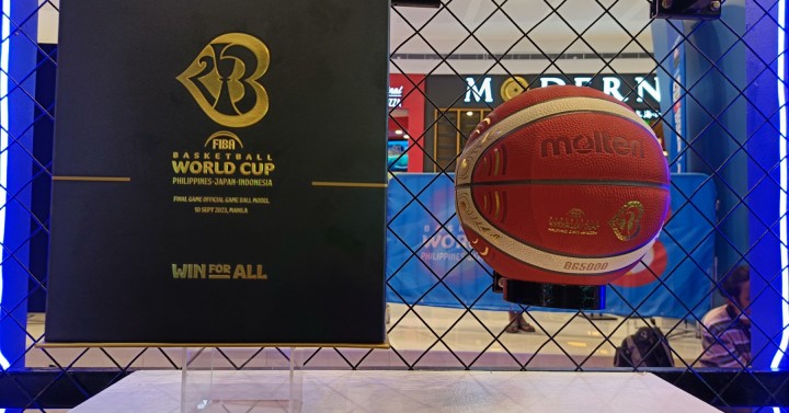 Molten launch exclusive FIBA Basketball World Cup 2023 official game ball 