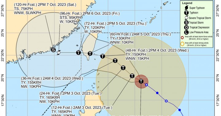 Jenny Steadily Intensifies, Enhances 'habagat' | Philippine News Agency