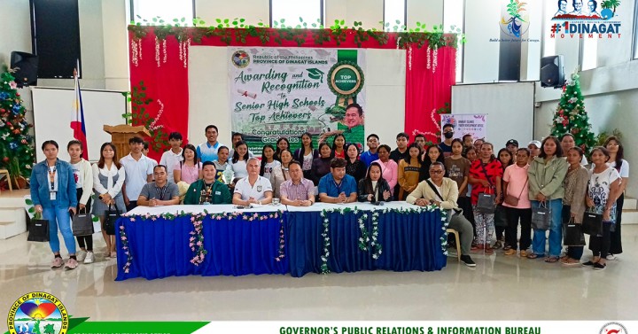 108 top high school achievers in Dinagat get incentives | Philippine ...