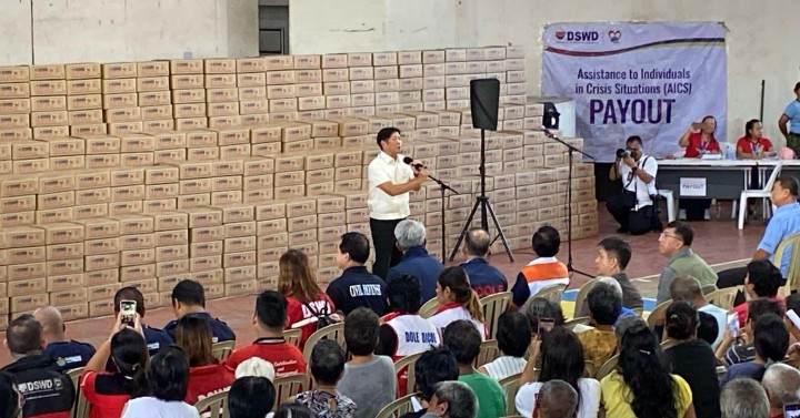 President Marcos Visits Catanduanes to Support Super Typhoon Pepito Recovery