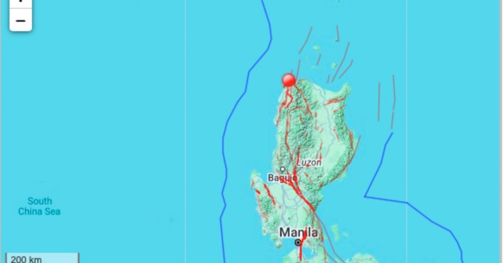 A 5.9 magnitude earthquake hits Ilocos Norte