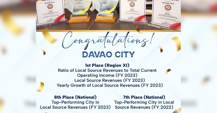 Davao City Among Wealthiest in Philippines, Remains Debt-Free