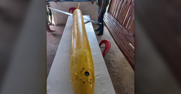 Submersible Drone Recovered Off Masbate in Navy Custody