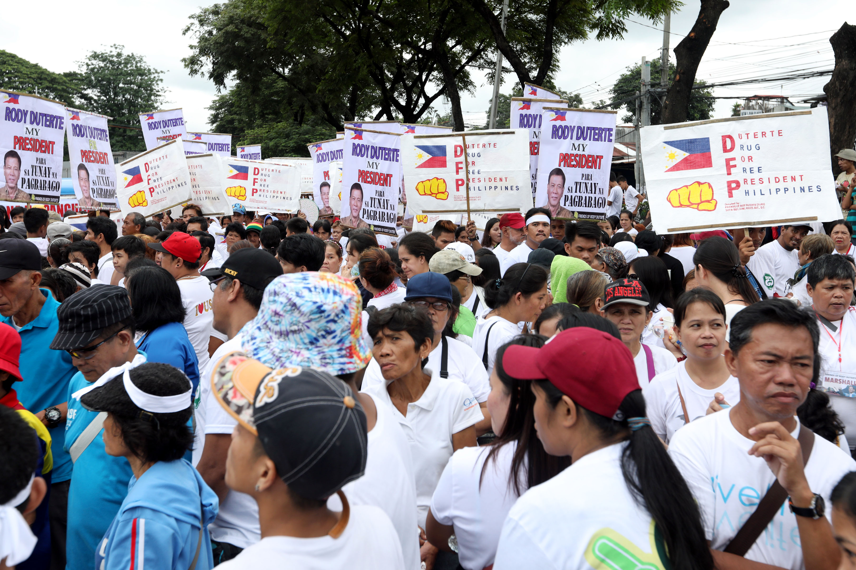 Duterte Supporters | Photos | Philippine News Agency