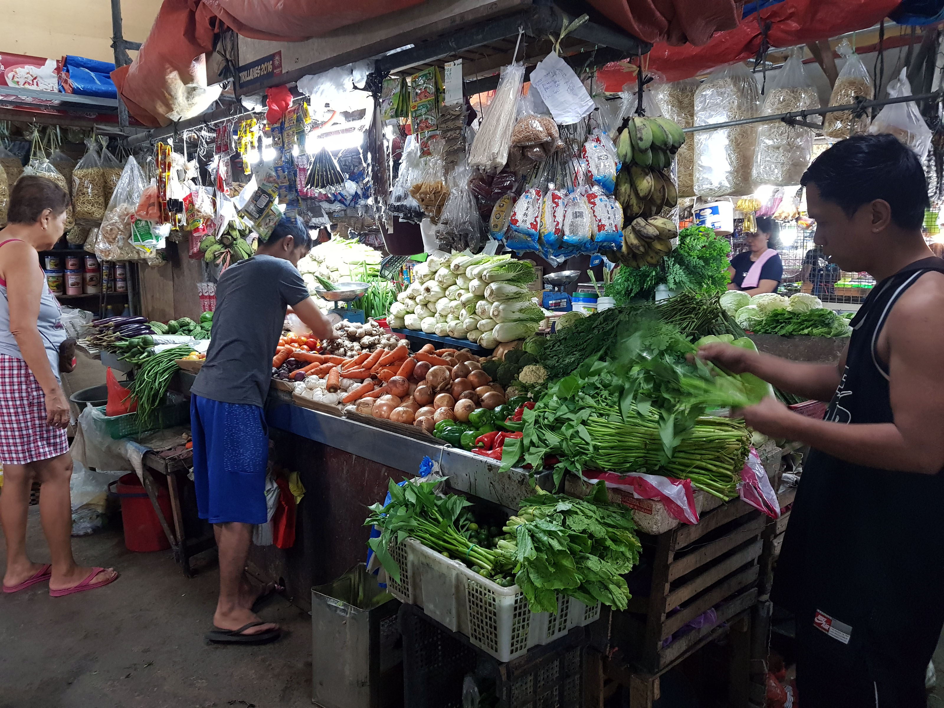 Fresh veggies at Cogeo Market | Photos | Philippine News Agency