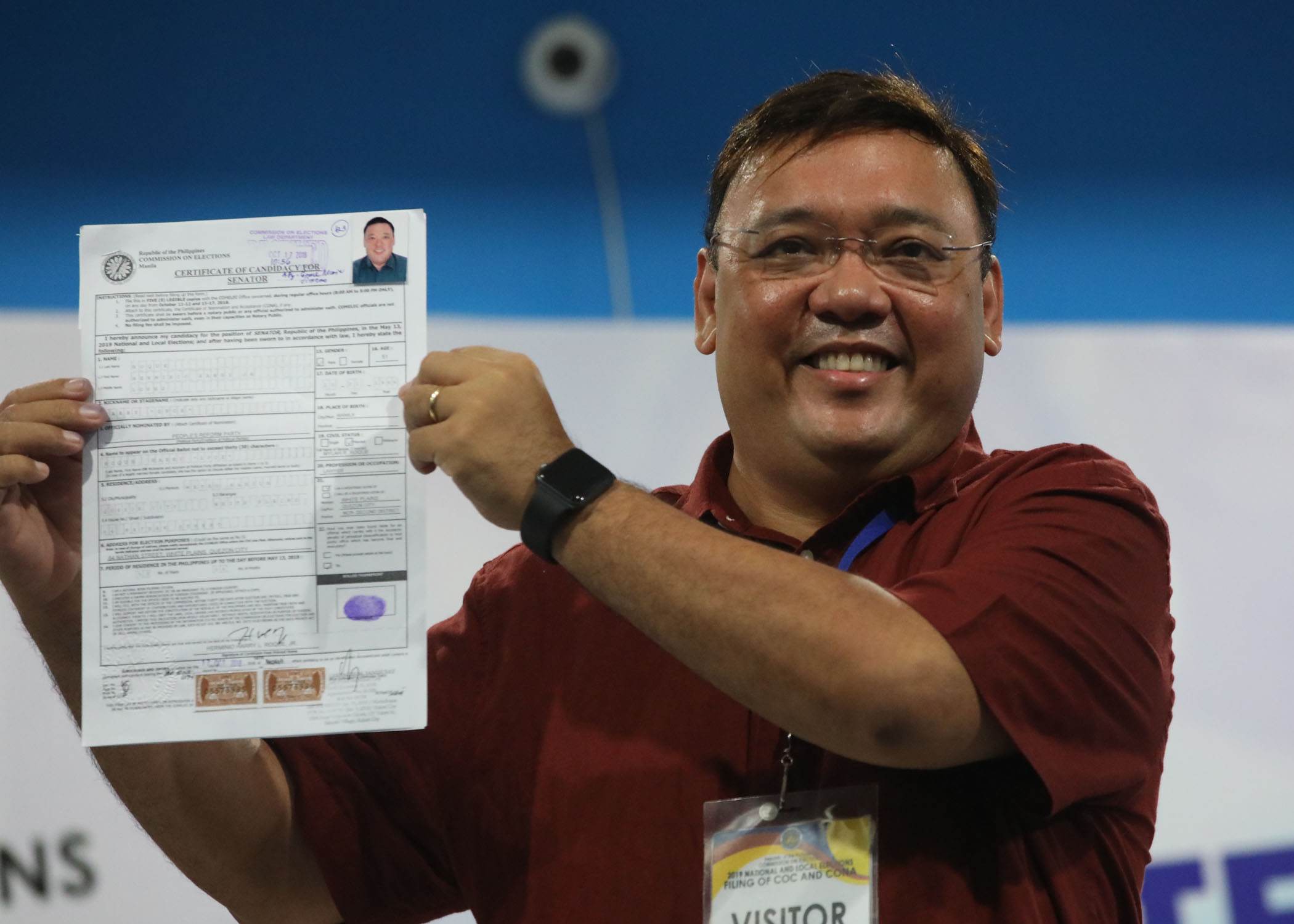 ROQUE FOR SENATOR Photos Philippine News Agency   049a3515 