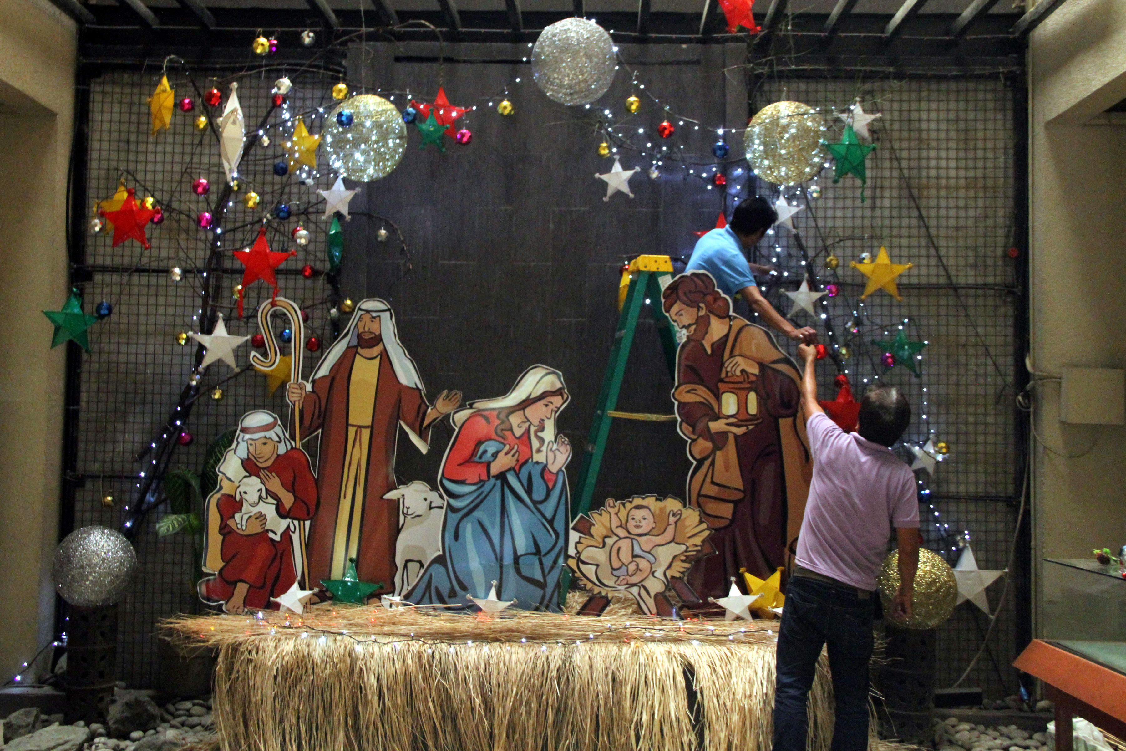 14 Days to go Christmas symbol is the belen Photos Philippine News
