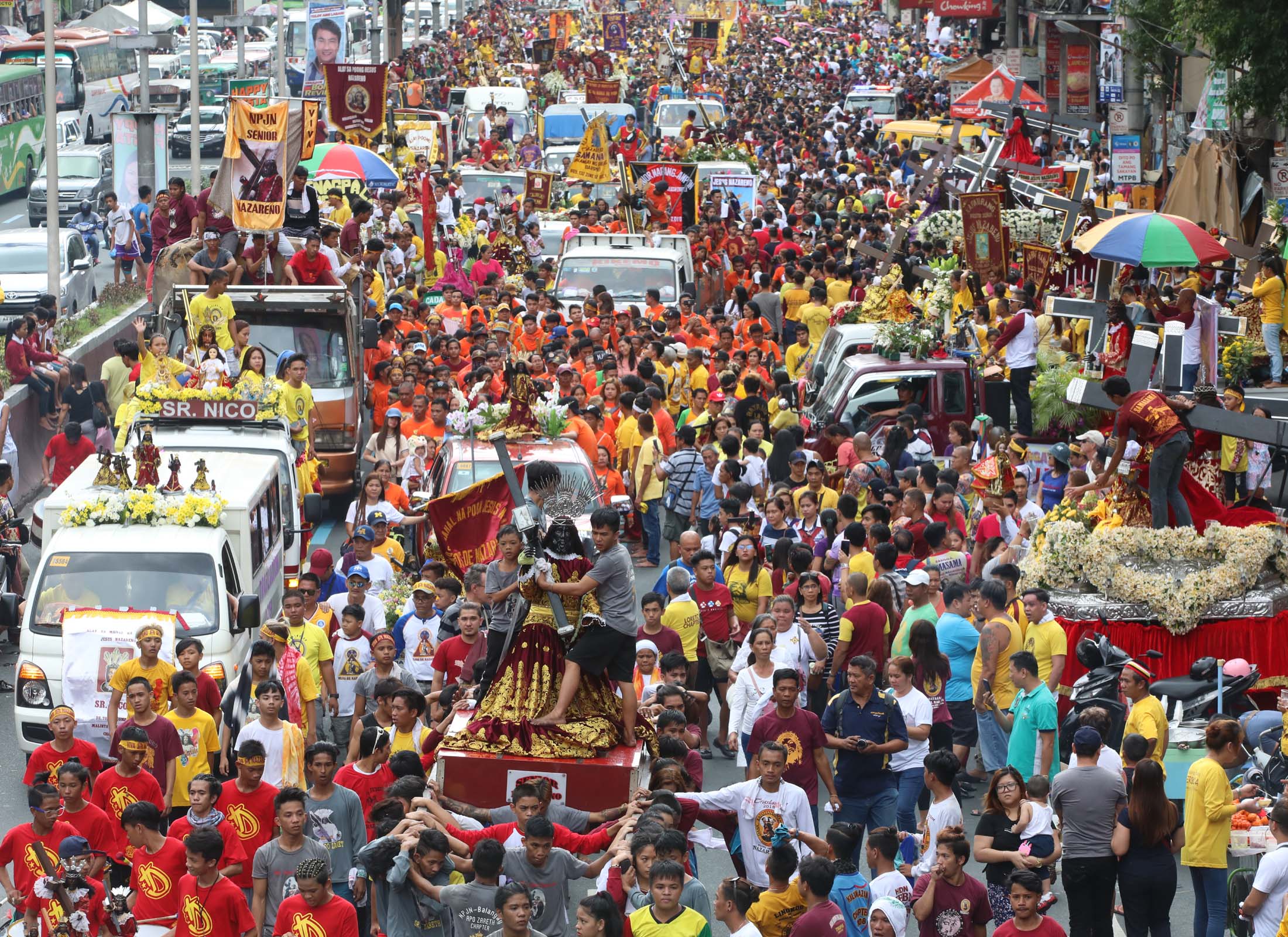 BLESSING OF BLACK NAZARENE REPLICA | Photos | Philippine News Agency