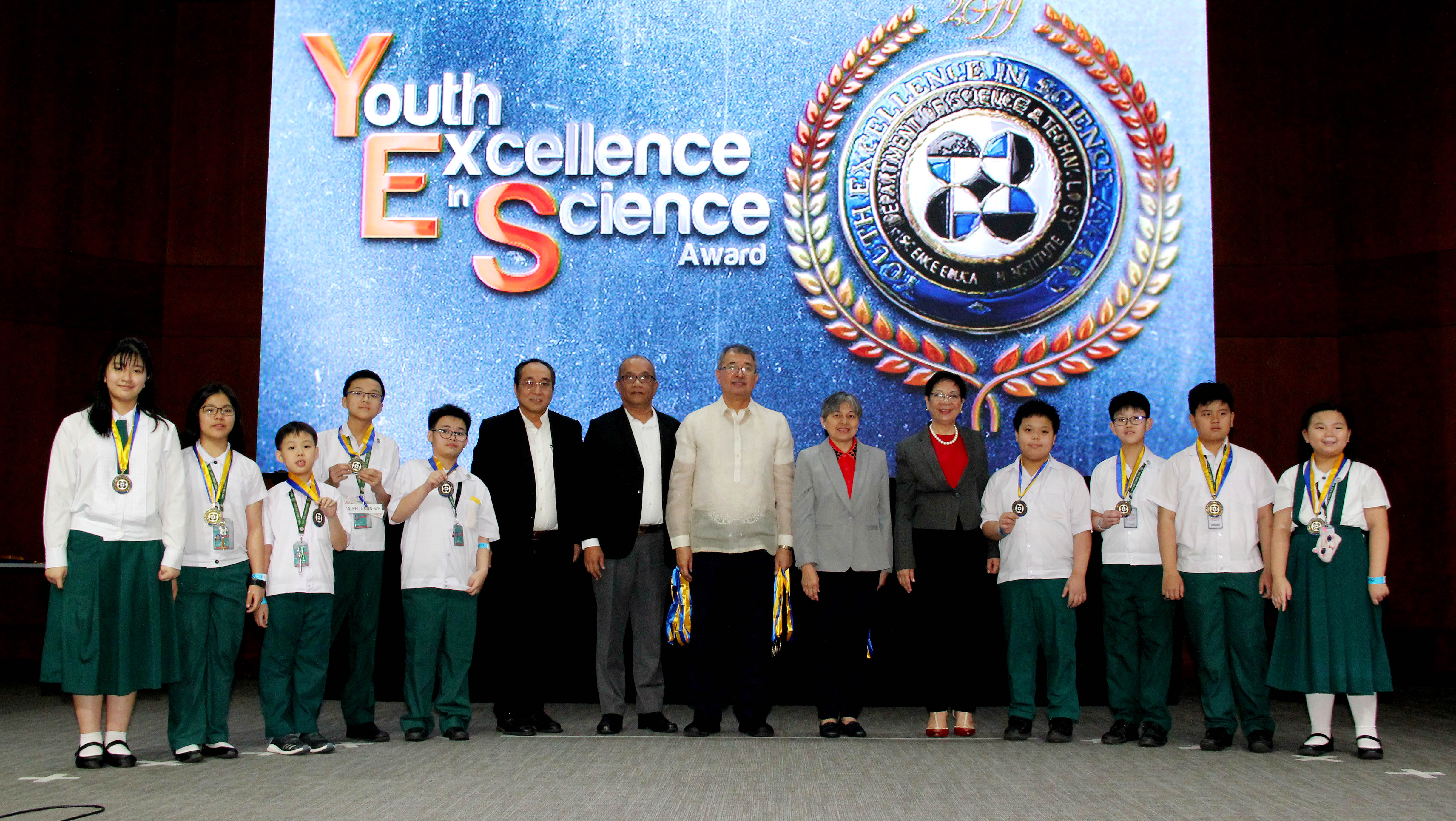 AWARDEES FROM ST. JUDE CATHOLIC SCHOOL Photos Philippine News Agency