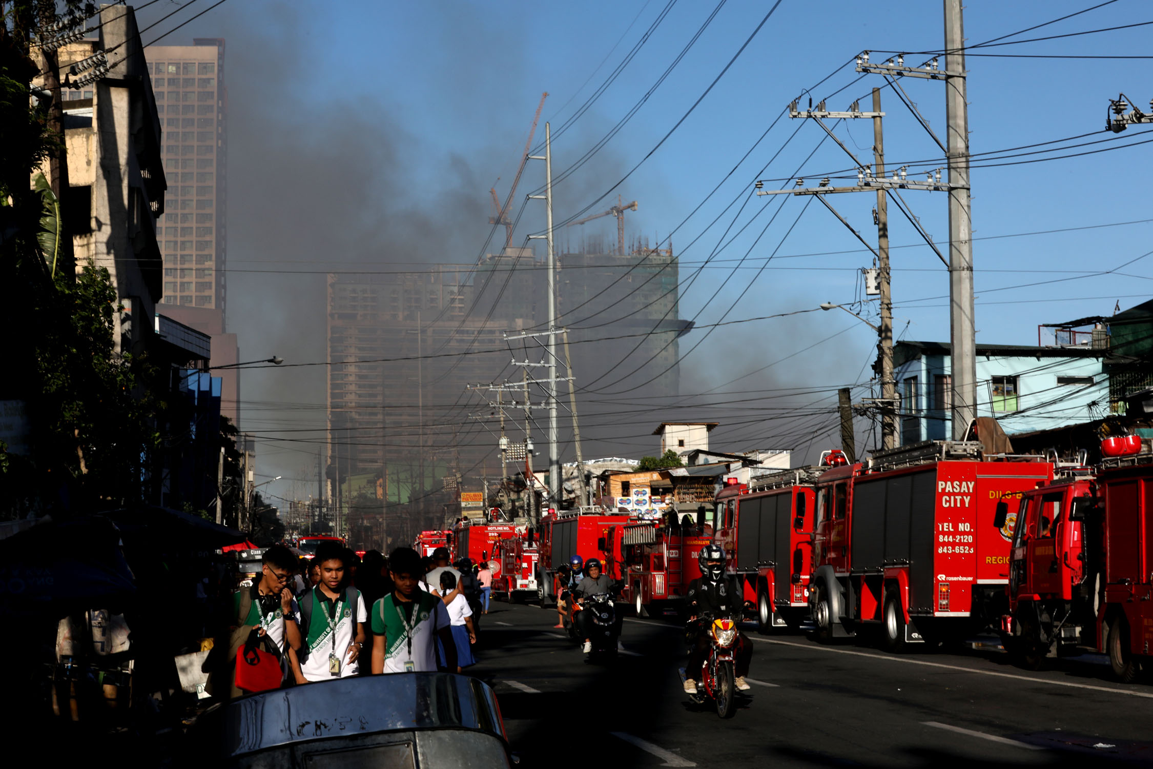 Fire hits QC Photos Philippine News Agency