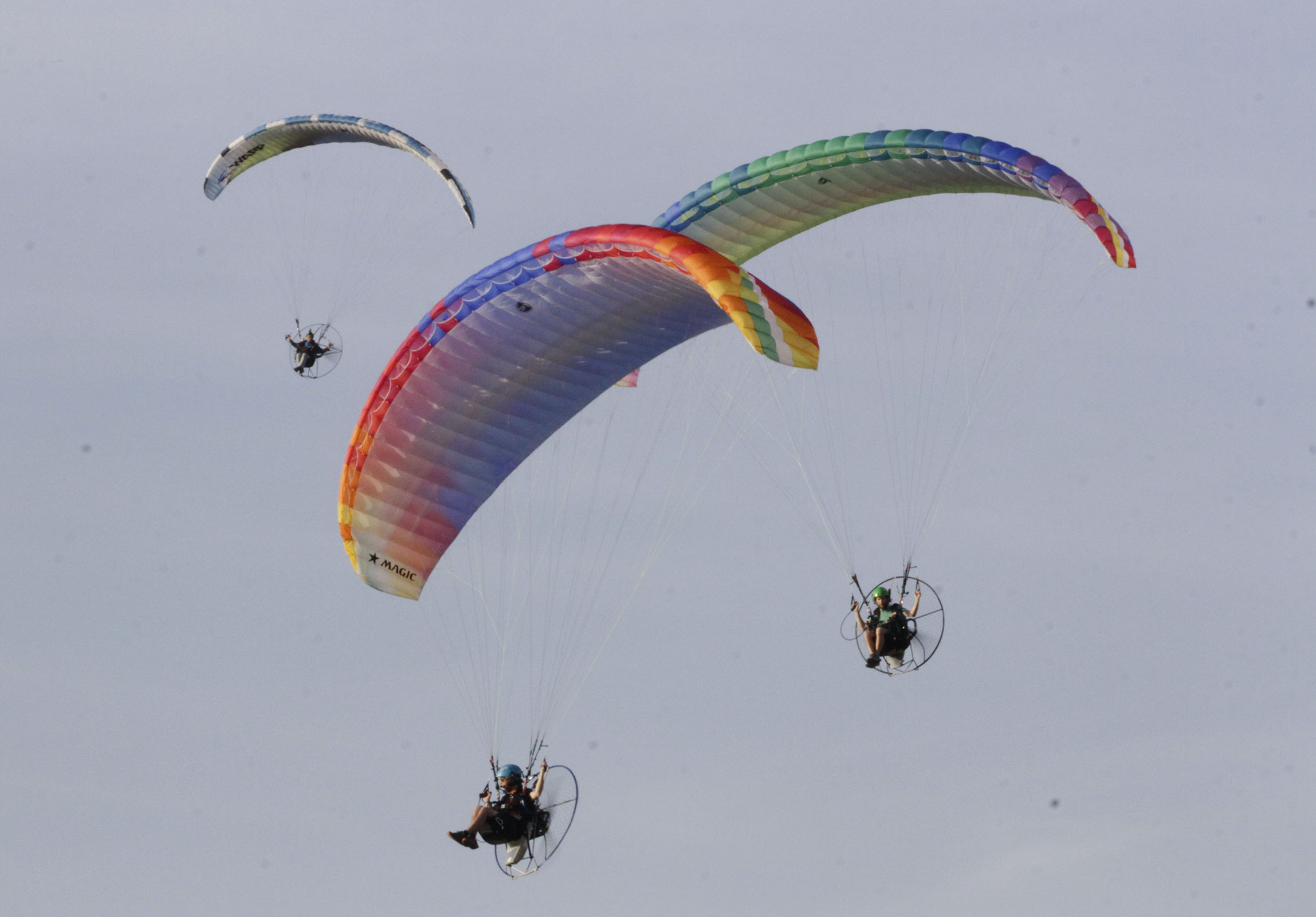 PARAGLIDING EXHIBITION | Photos | Philippine News Agency