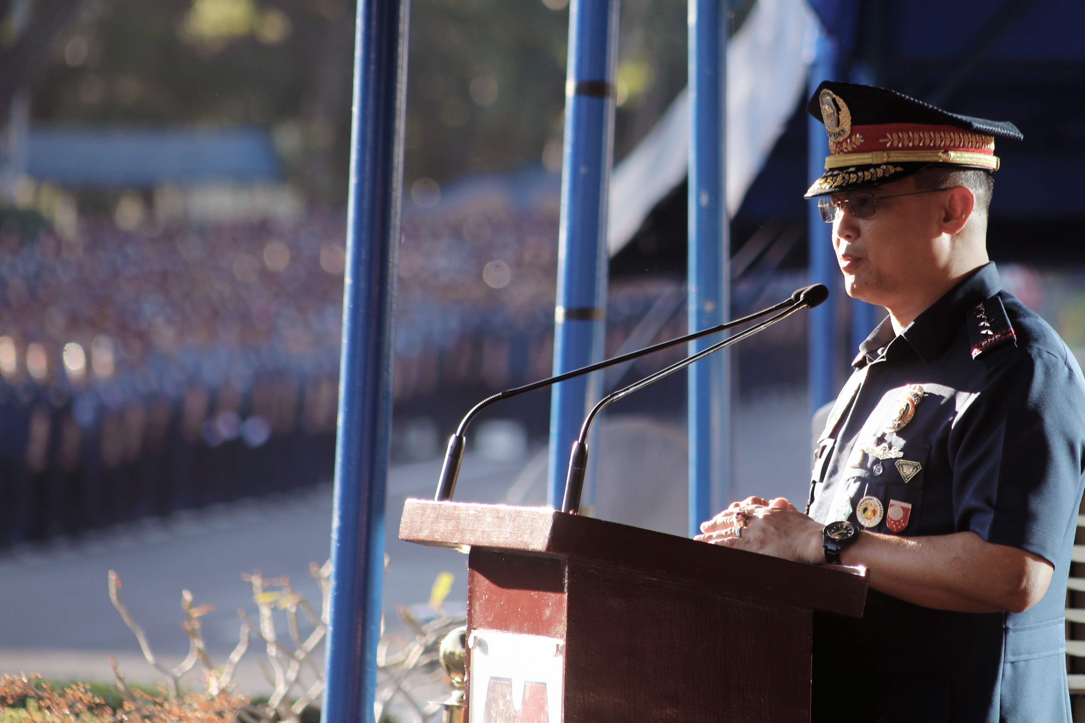 PNP chief back to work | Photos | Philippine News Agency