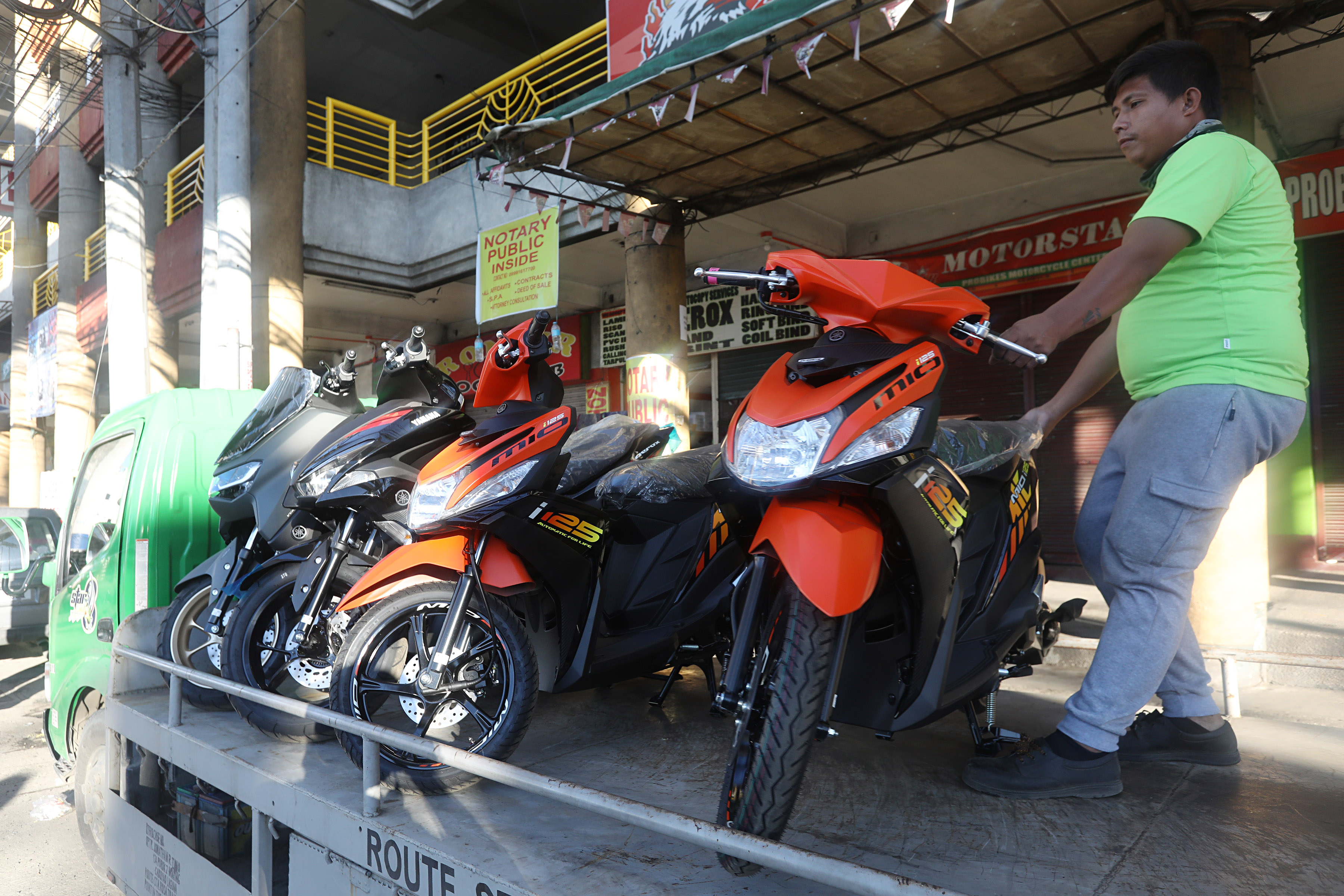 MOTORCYCLES FOR SALE | Photos | Philippine News Agency