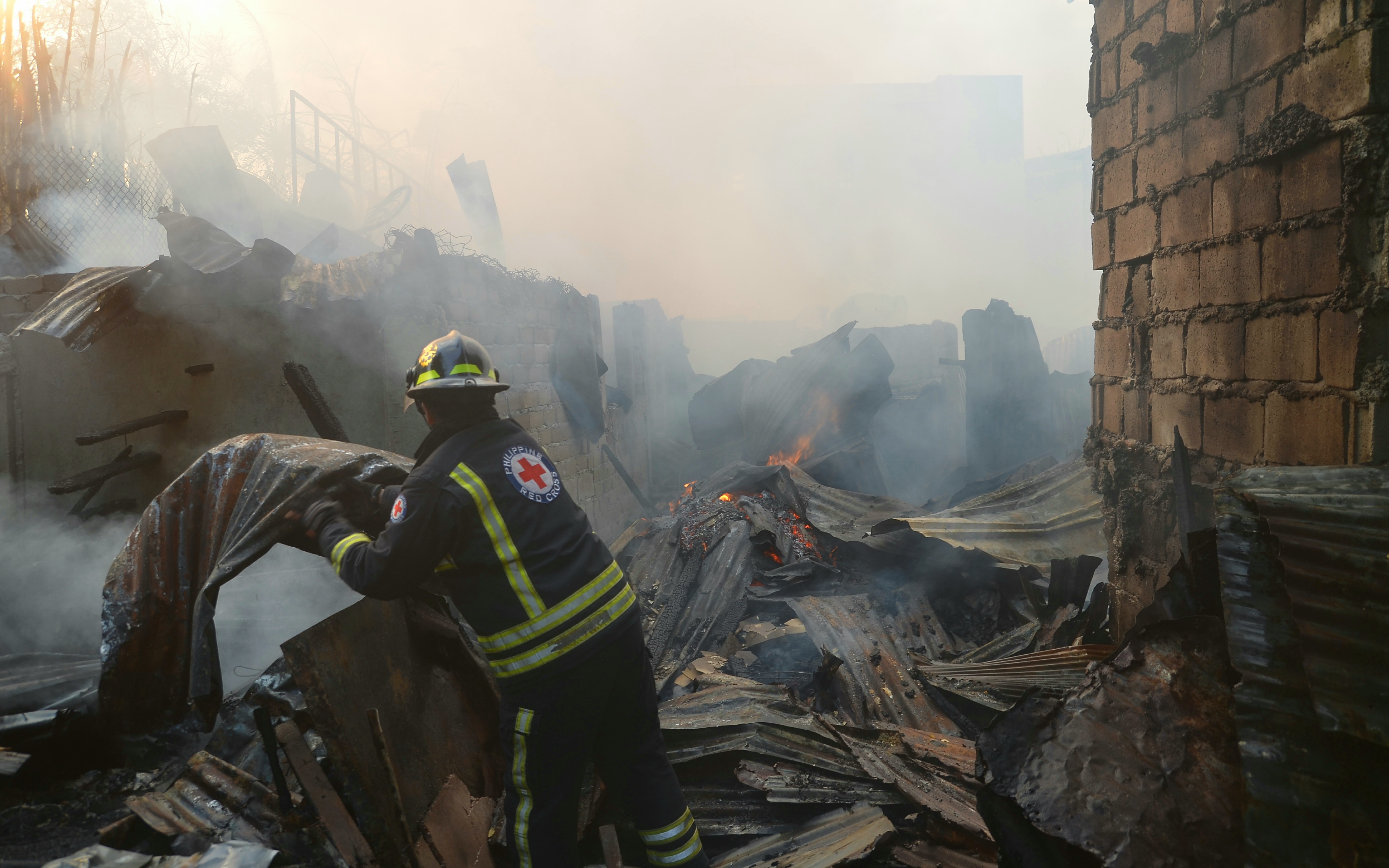 FIRE AFTERMATH | Photos | Philippine News Agency