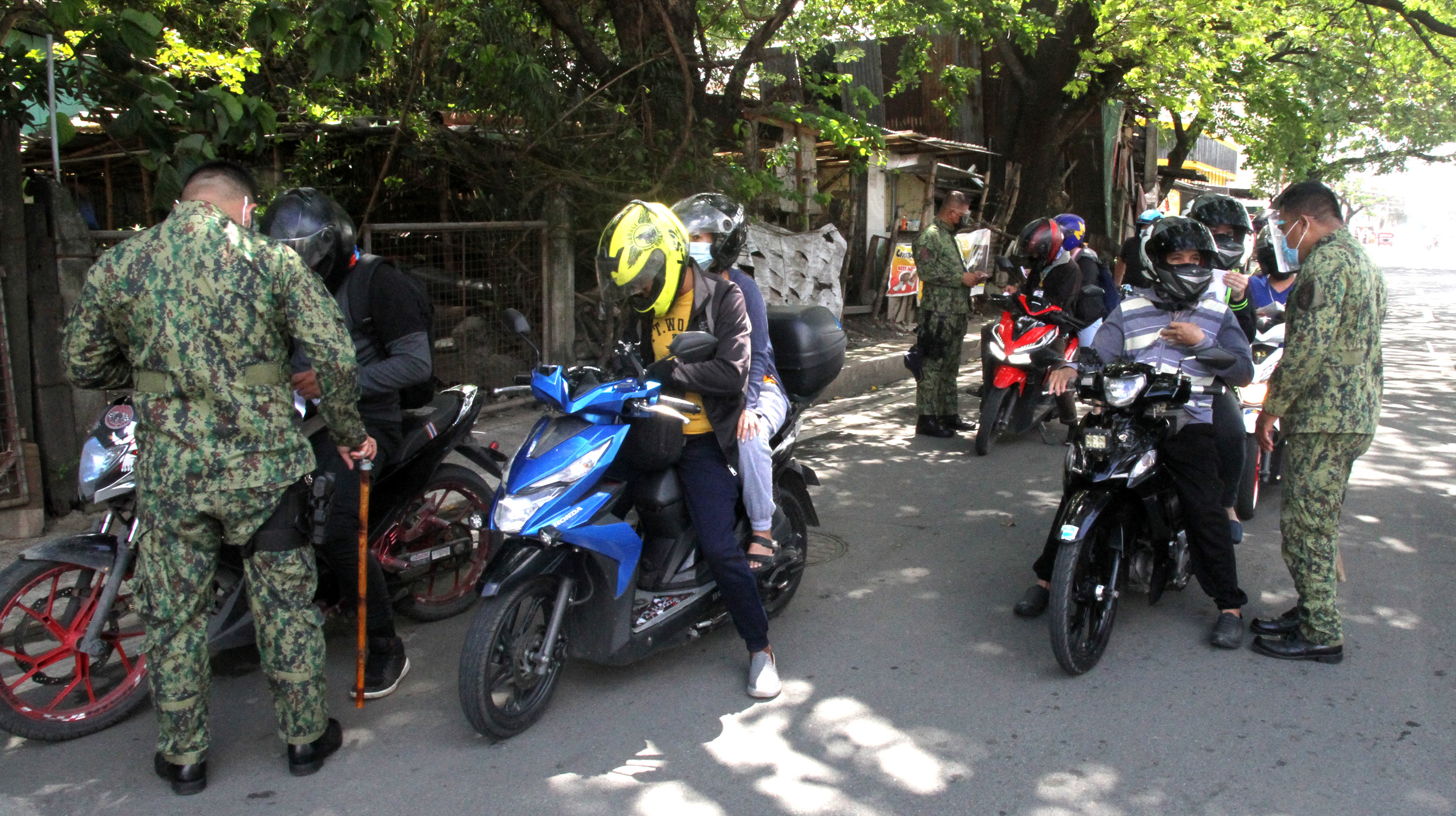 pnp checkpoint motorcycle