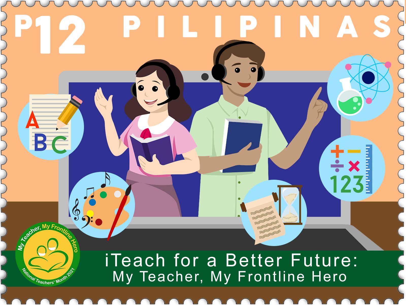 Stamps issued to mark 2021 Nat’l Teachers’ Month Philippine News Agency