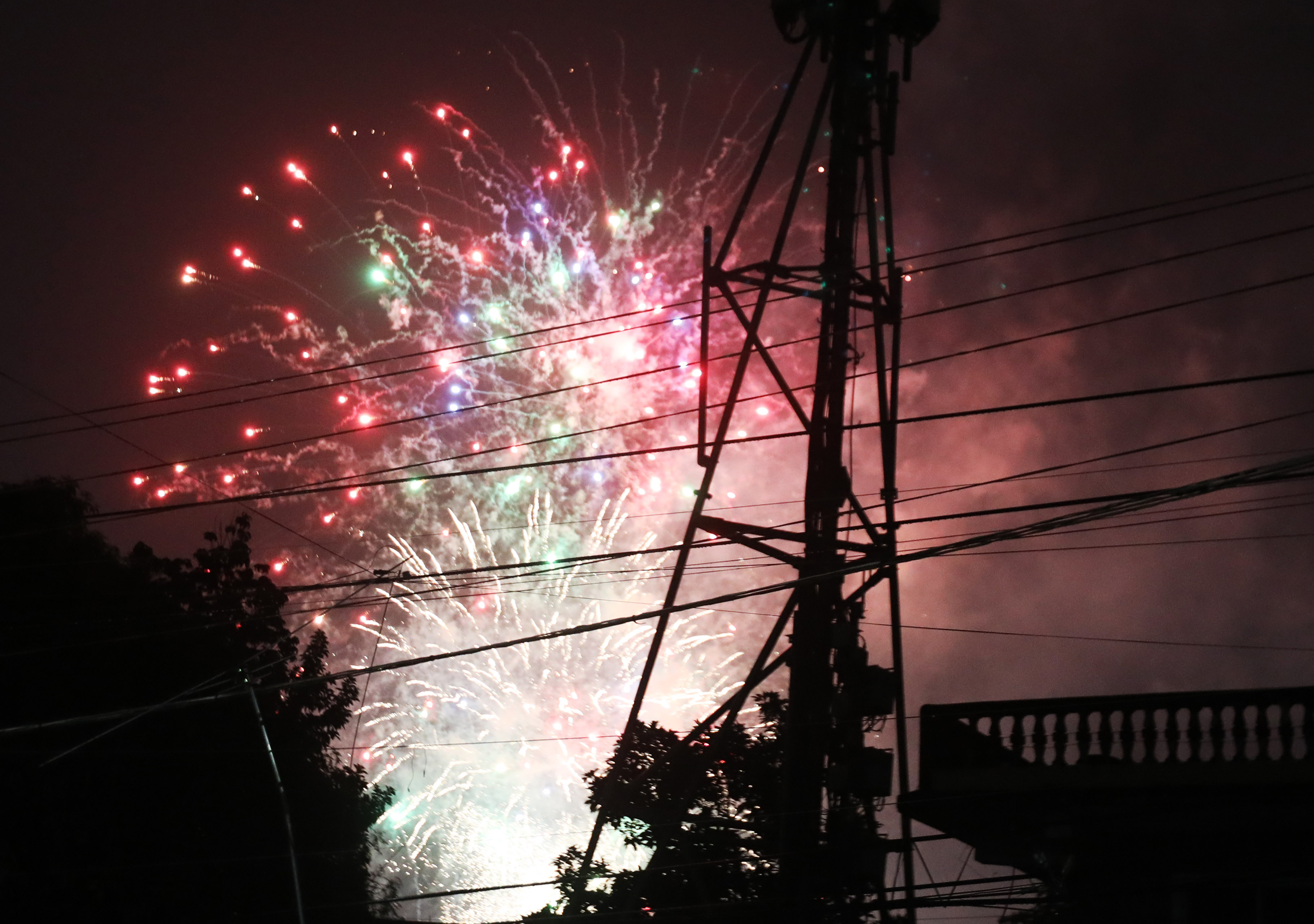 Fireworks Photos Philippine News Agency